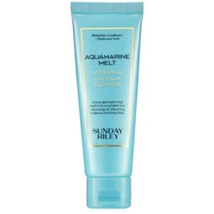 NWT Sunday Riley Aquamarine Melt Hydrating Gel Balm Cleanser mini travel 30ml